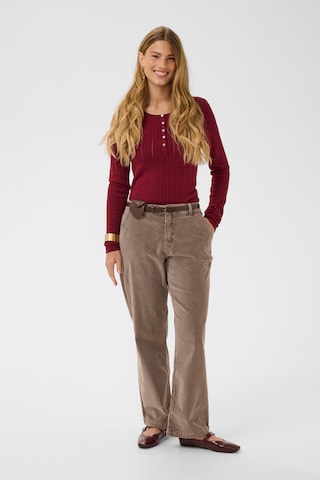 évasé Pantalon 'CRBrady' Cream en marron