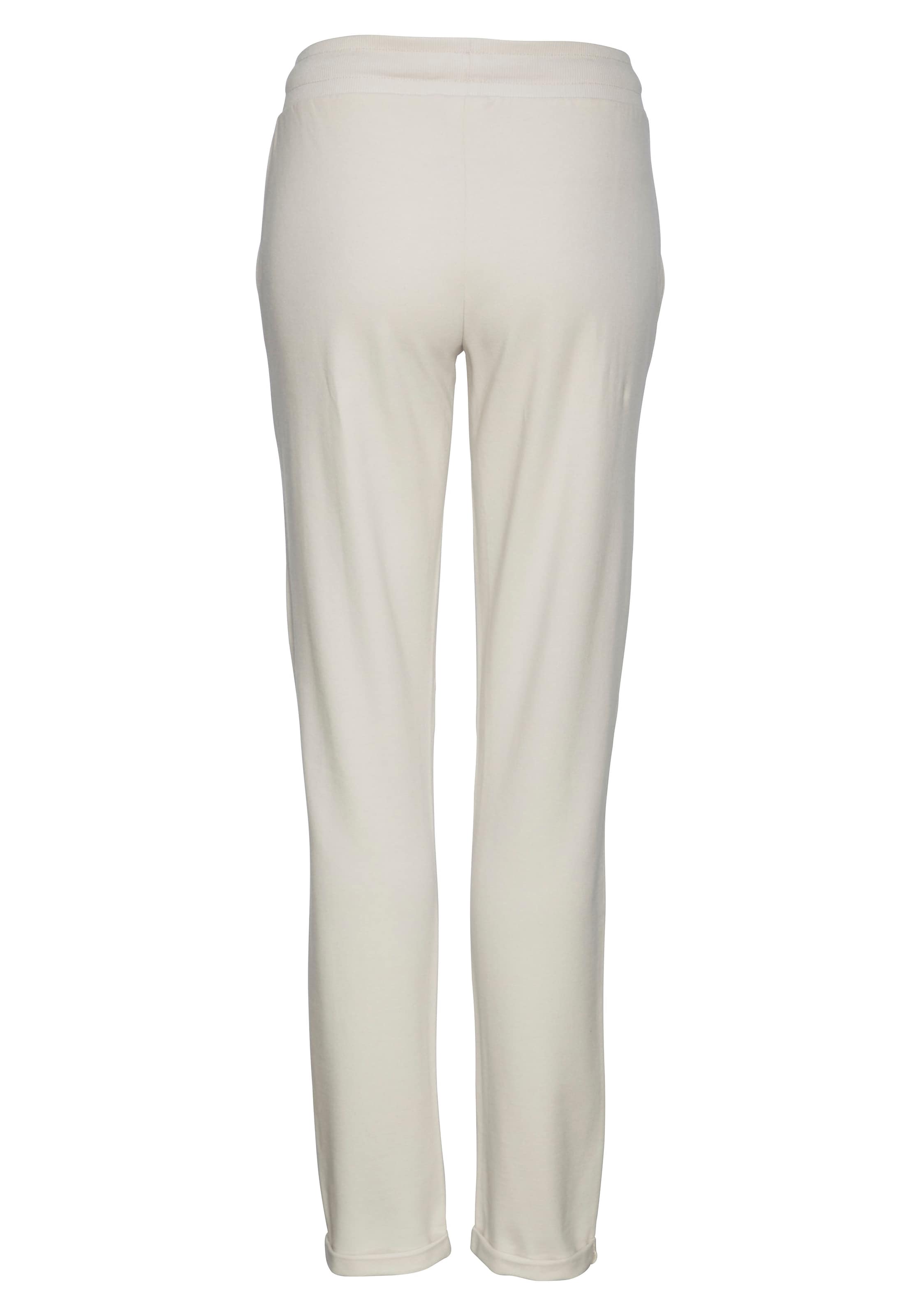 Loosefit Pantalon LASCANA en blanc