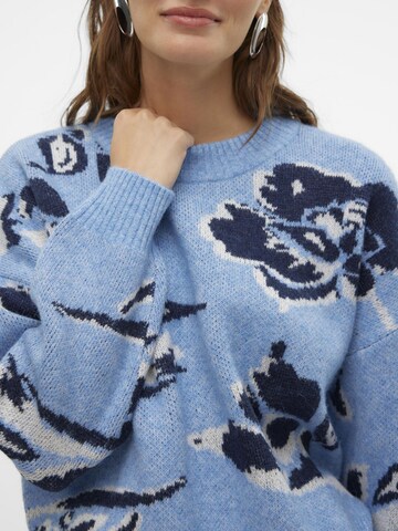 VERO MODA Trui 'Estrid' in Blauw