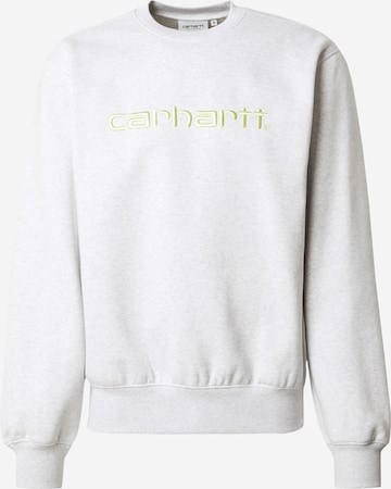 Sweat-shirt Carhartt WIP en gris : devant