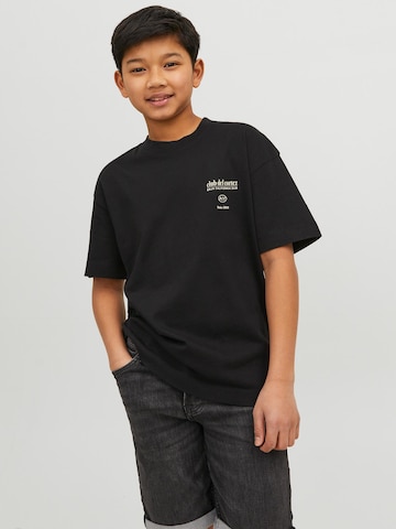 T-Shirt Jack & Jones Junior en noir : devant