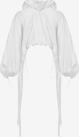 MONOSUIT Blouse in White: front