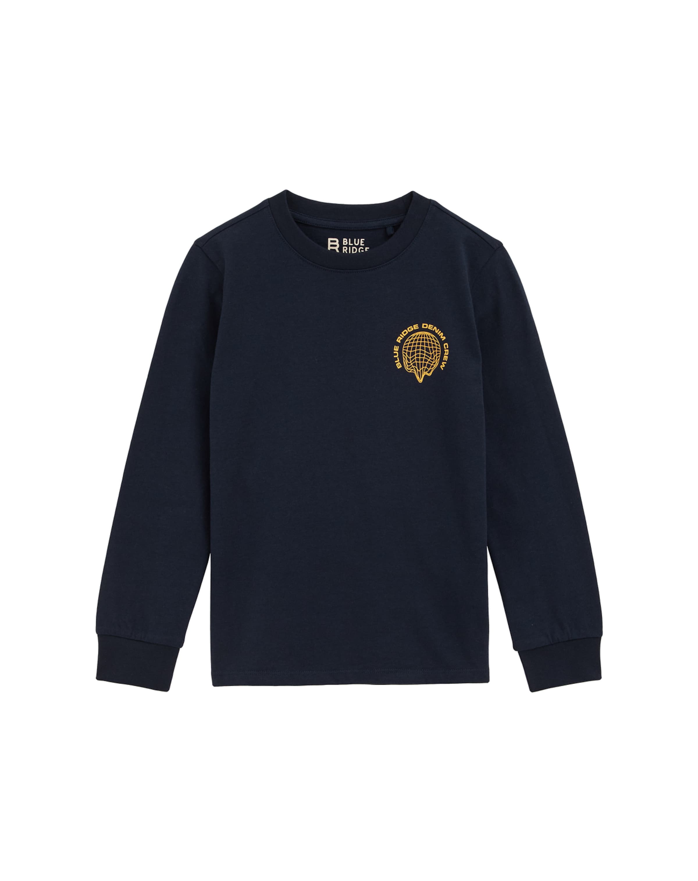 T-Shirt WE Fashion en bleu : devant