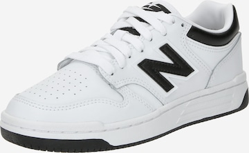 Sneaker '480' di new balance in bianco: frontale