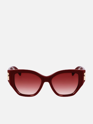 Lunettes de soleil Longchamp en marron