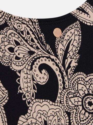 Mint Velvet Bustier Badeanzug in Schwarz