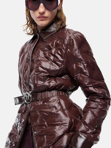 PINKO Winter jacket in Brown