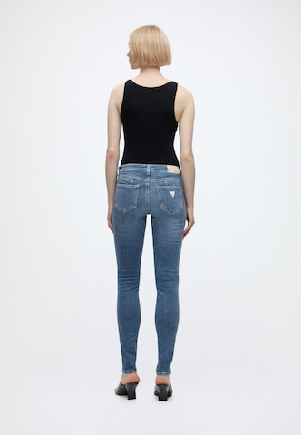 GUESS Skinny Džíny 'CURVE X' – modrá