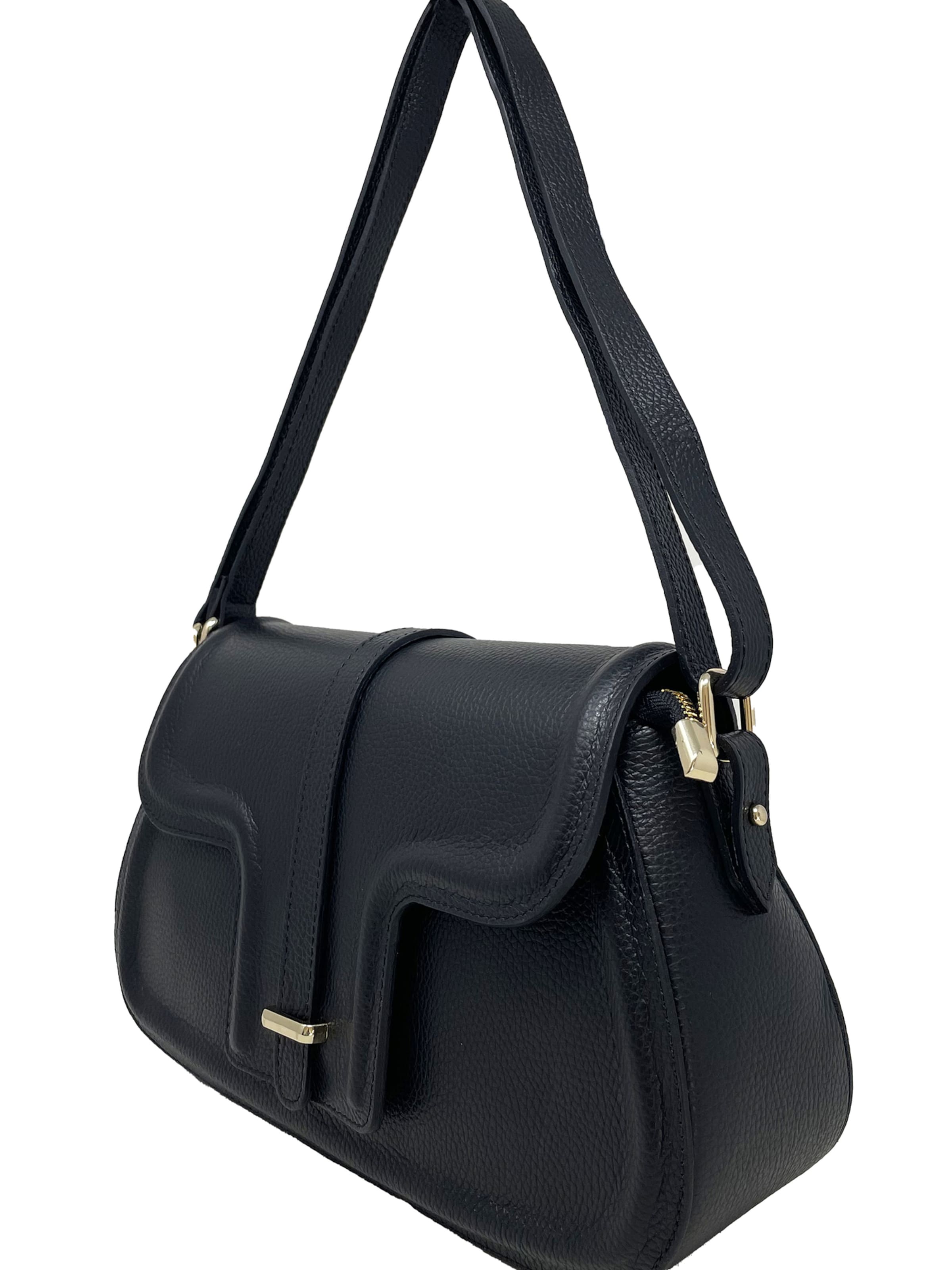 Sac bandoulière CHICCA BORSE en noir