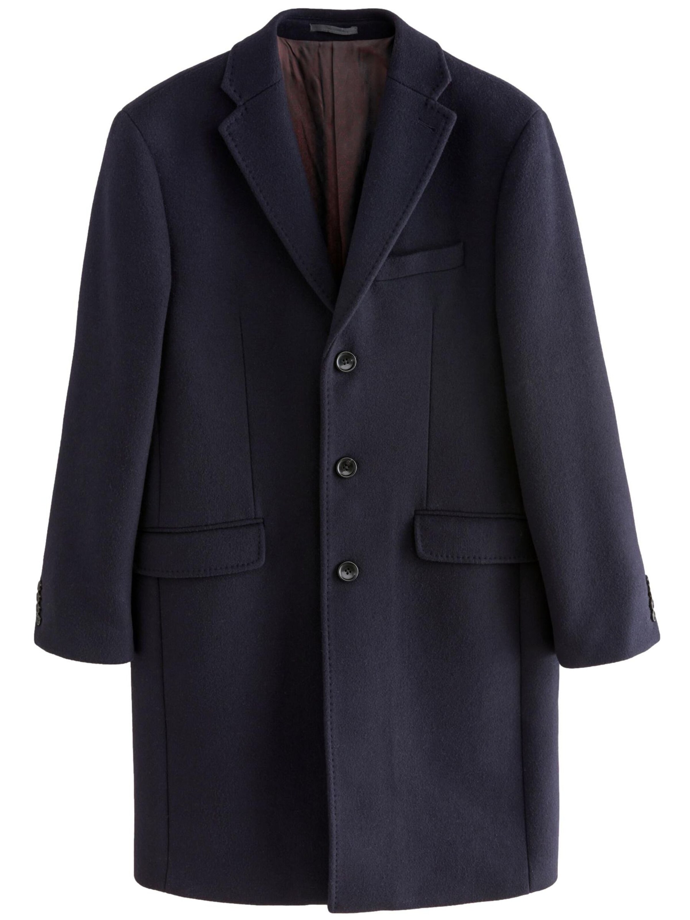 mėlyna Next Demisezoninis paltas: priekis