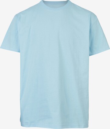 Cleptomanicx Shirt 'Break Free' in Blue: front