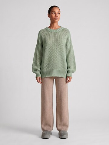 americandreams Oversized sweater 'Pepper' in Green