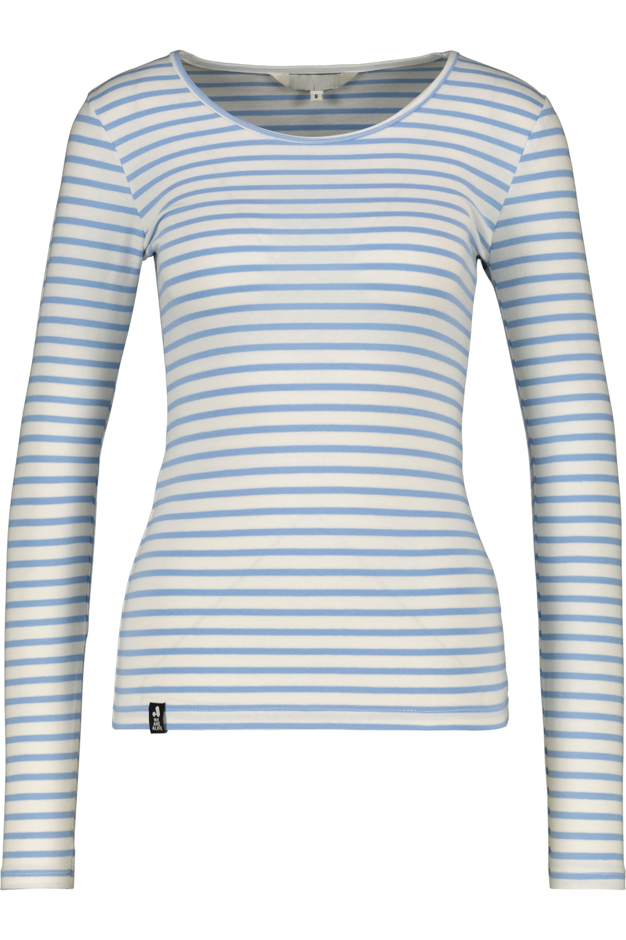 alife & kickin Shirt 'BerthaAK A' in Blauw: voorkant