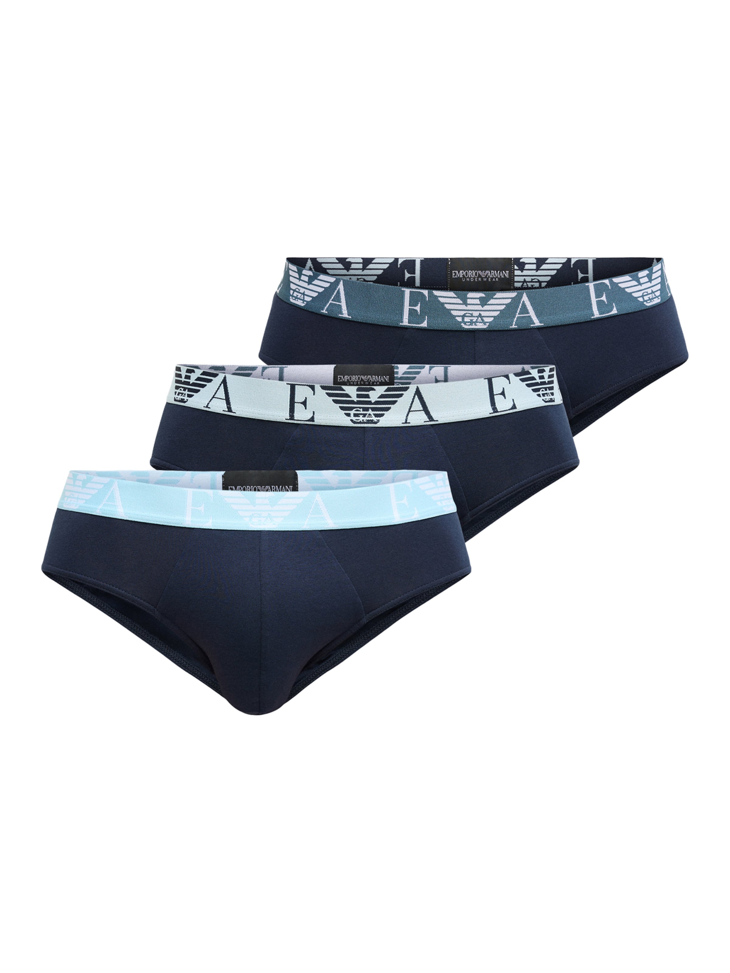 Emporio Armani Trosa i blå: framsida