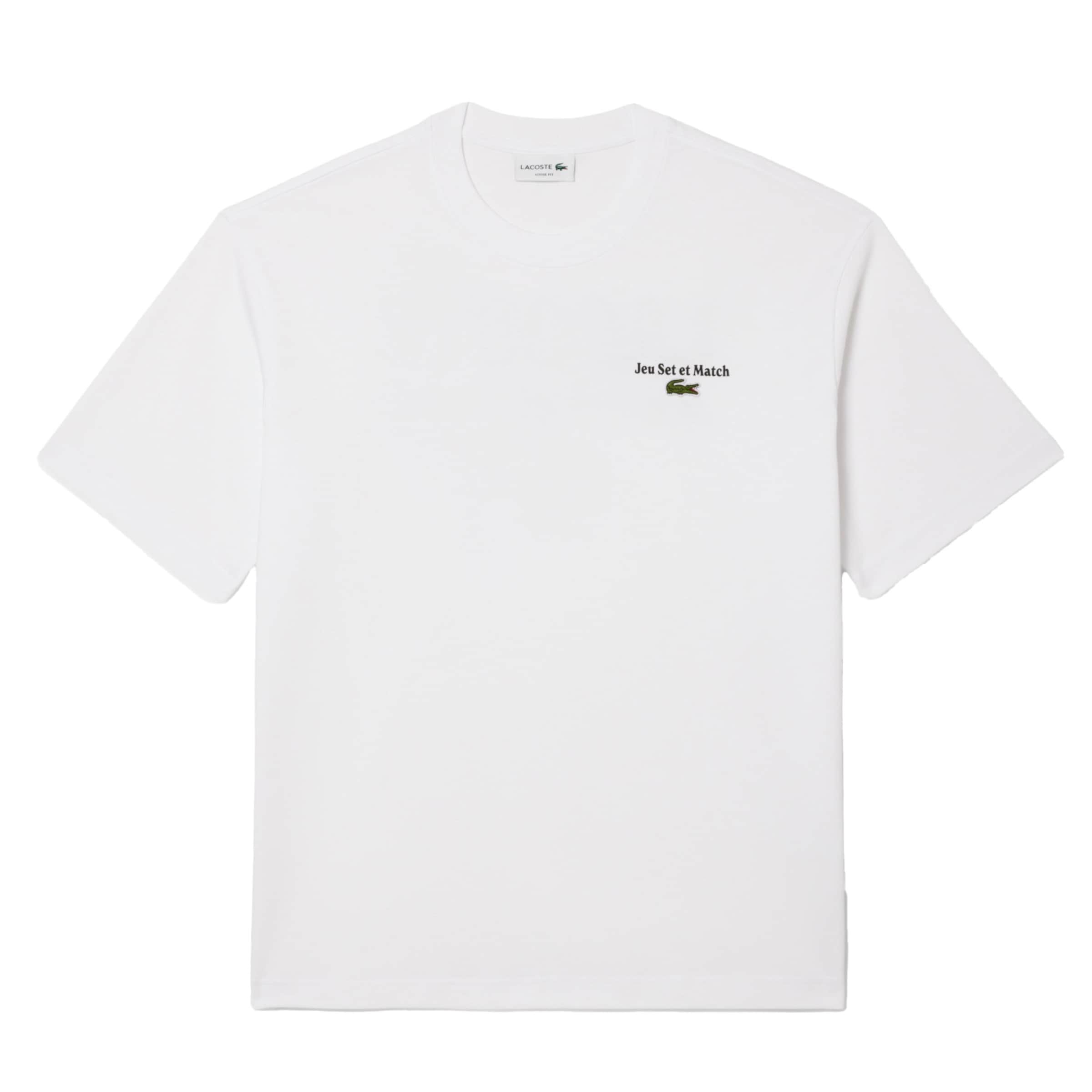LACOSTE Shirt in White: front
