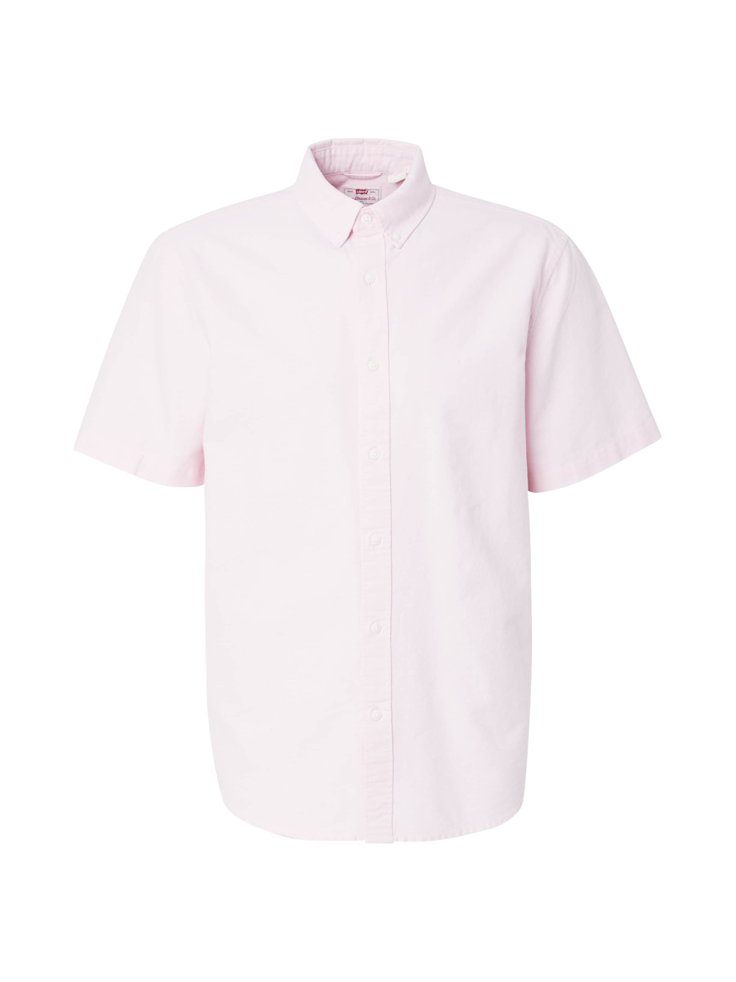 LEVI'S ® Regular Fit Hemd  'Short Sleeve Authentic Button-Down Shirt' in Pink: Vorderseite