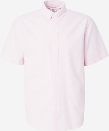 rozā LEVI'S ® Krekls 'Short Sleeve Authentic Button-Down Shirt': no priekšpuses