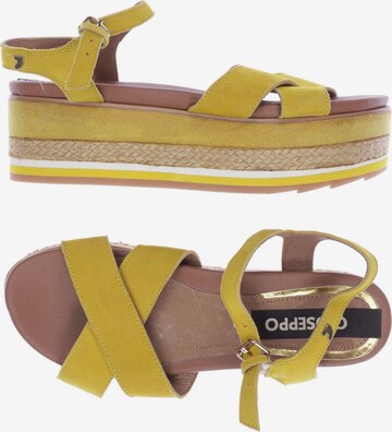 GIOSEPPO Sandals & High-Heeled Sandals in 36 in Yellow: front
