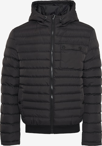 Threadbare Between-season jacket 'Bescot' in Black: front