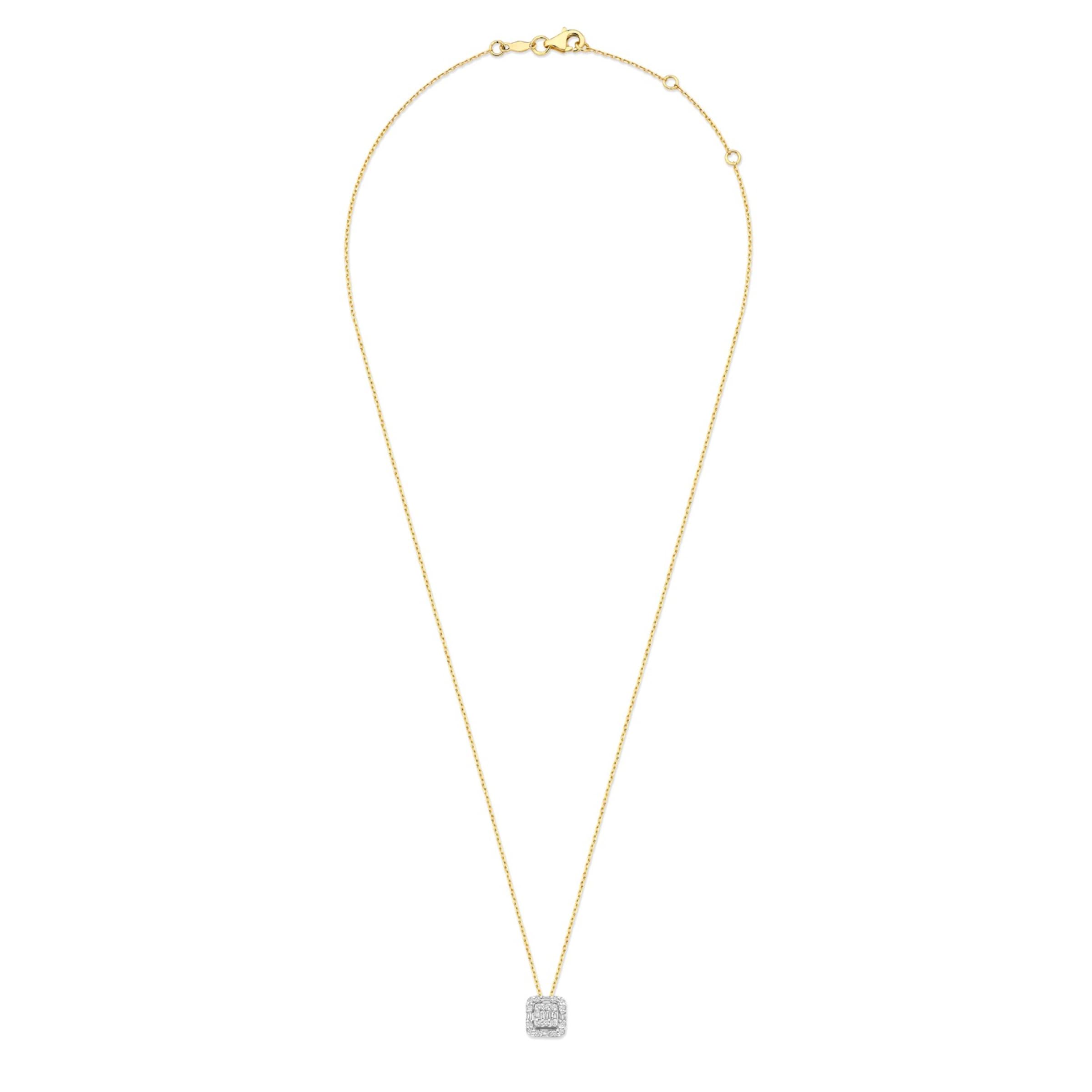 Chaîne Isabel Bernard en or : devant