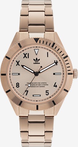 ADIDAS ORIGINALS Analoog horloge 'Fashion Edition Three' in Goud: voorkant