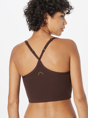 Varley Bustier Sport bh 'Always Surrey' in Bruin