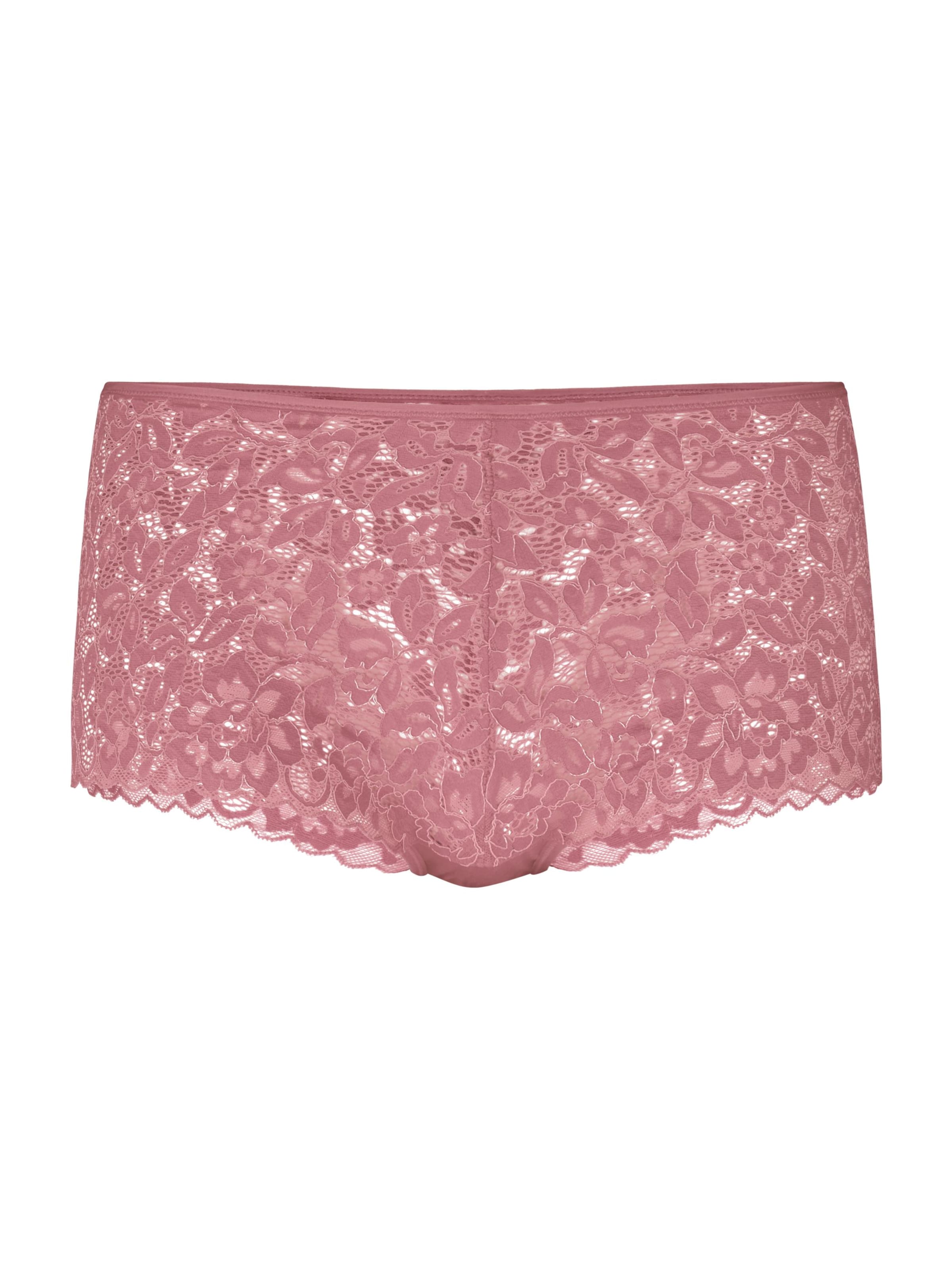 Panty 'Natural Comfort Lace' di CALIDA in rosa: frontale