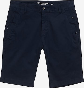 TOM TAILOR Regular Chinohousut värissä sininen: etupuoli