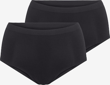 SLOGGI Maxislip ' Blue GO Sense ' in Schwarz: Vorderseite