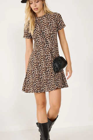 No Matter What Kleid in Braun: Vorderseite