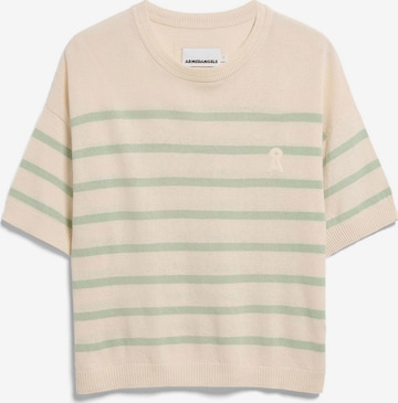 ARMEDANGELS Тениска в бежово: отпред