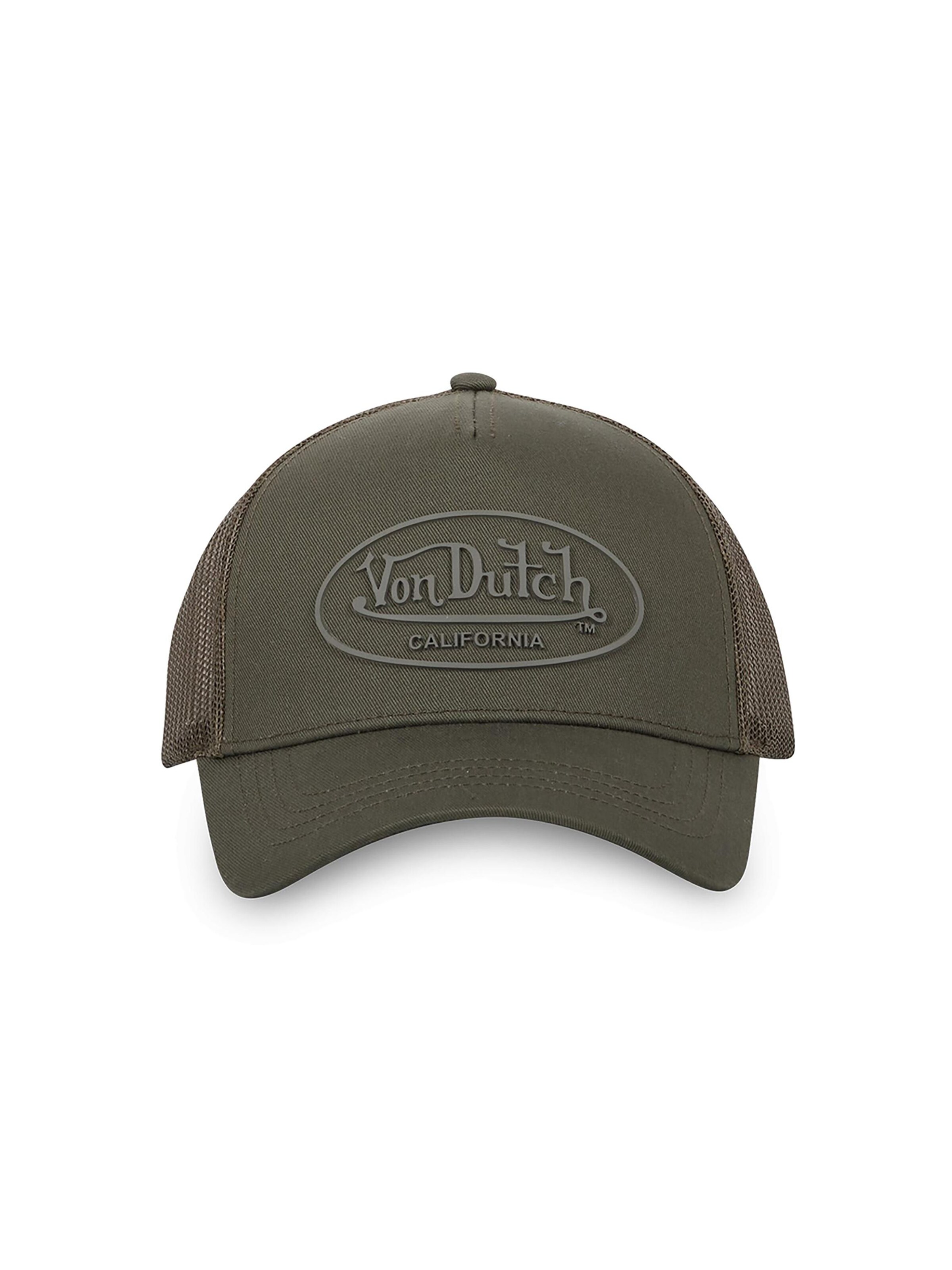 Von Dutch Cap 'Classic Rubber' in Green
