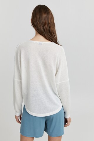 Oxmo Sweater 'KATLA' in White