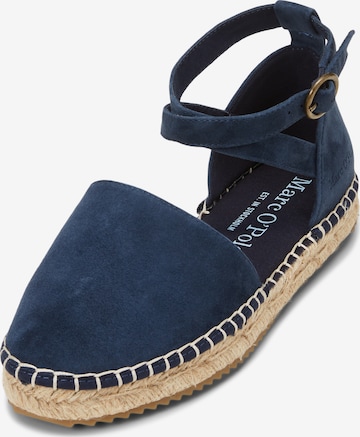 Marc O'Polo Espadrilles in Blue: front