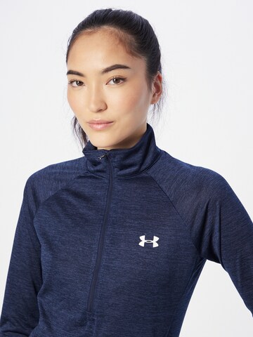 UNDER ARMOUR Funktionsbluse i blå