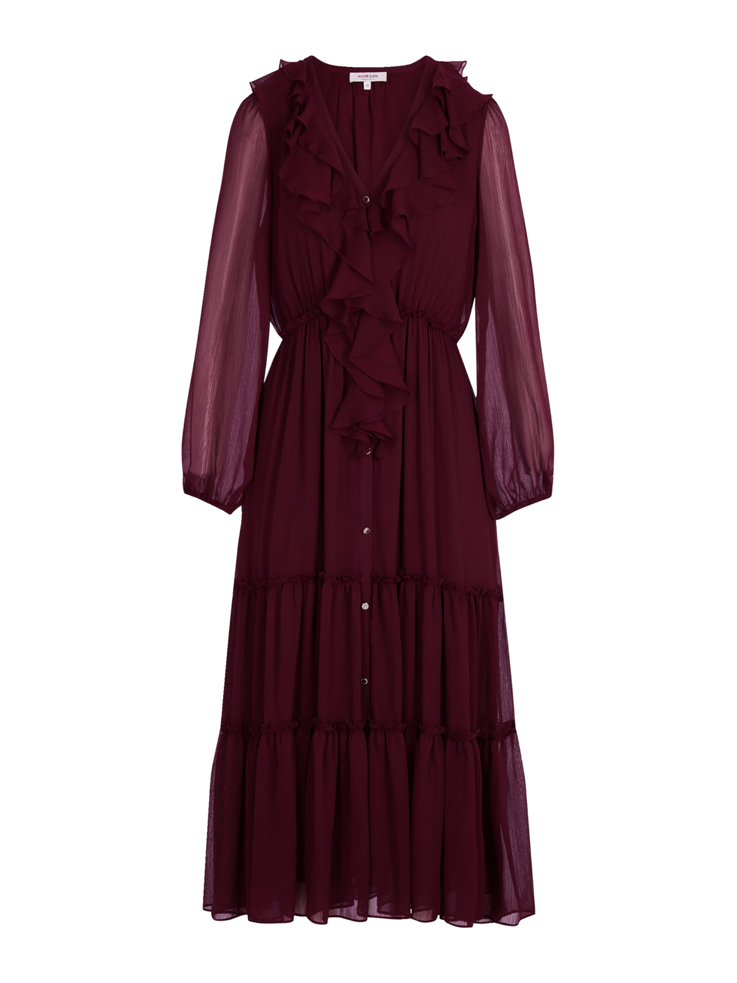 Morgan Blousejurk '261-ROMANCE' in Lila: voorkant