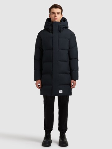khujo Winterjas 'Stank3' in Blauw: voorkant