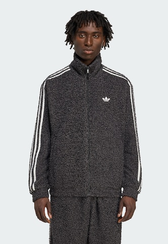 ADIDAS ORIGINALS Кофта на молнии 'Firebird' в Черный: спереди