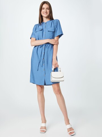 Rochie tip bluză 'MENA' de la SISTERS POINT pe albastru
