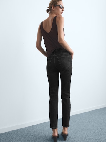 MANGO Slim fit Jeans in Black