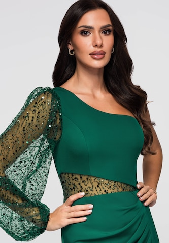 Ombre Evening dress in Green