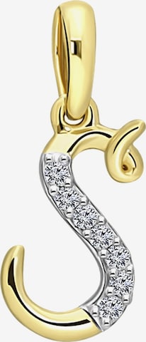 Lucardi Anhänger in Gold: Vorderseite