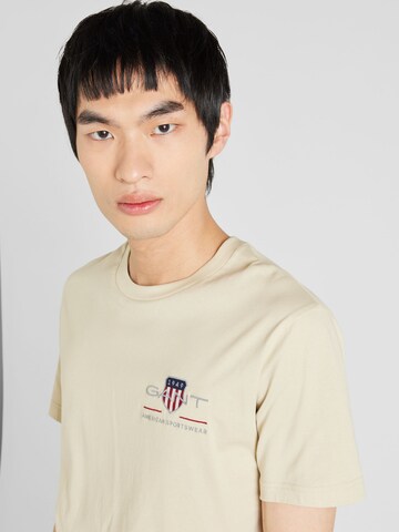 T-Shirt GANT en beige