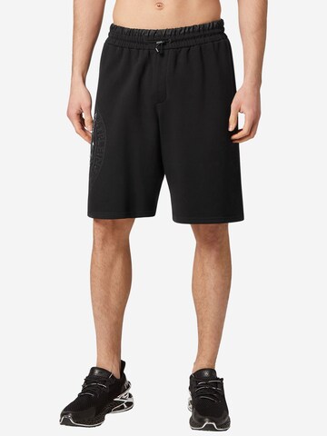 Plein Sport Regular Broek 'Tiger' in Zwart: voorkant