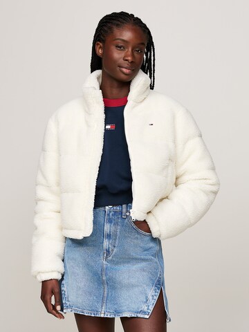 Tommy Jeans Between-season jacket 'ESSENTIAL' in White: front