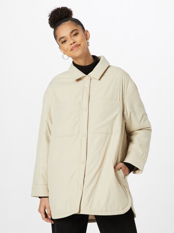 Abercrombie & Fitch Between-Season Jacket in Beige: front