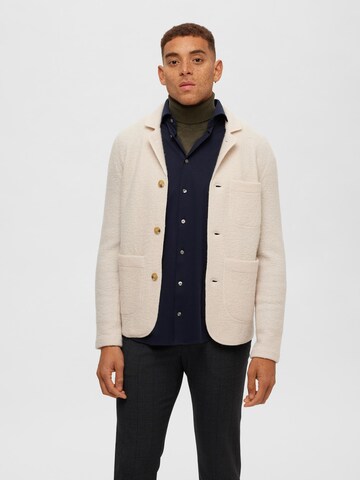 SELECTED HOMME Regular Fit Blazer 'Nealy' i beige