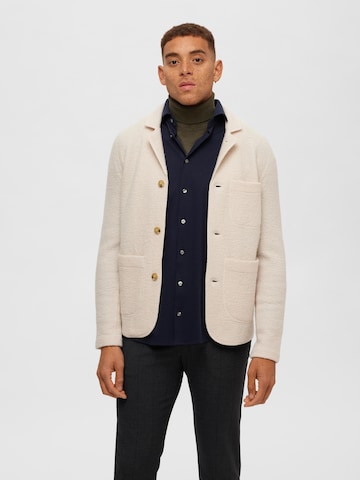 SELECTED HOMME Regular fit Suit Jacket 'Nealy' in Beige
