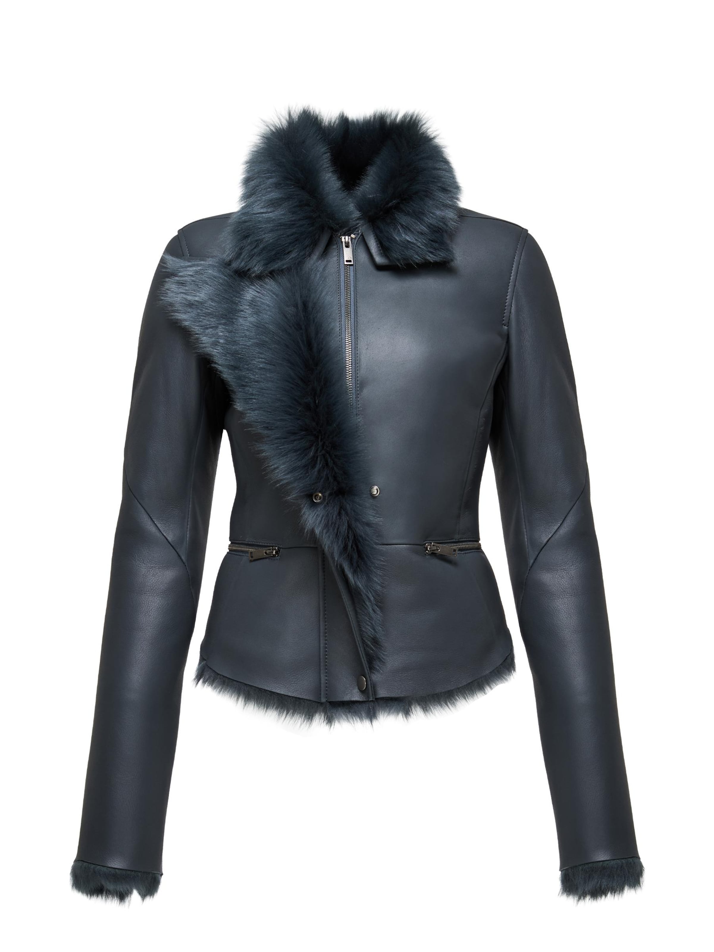 V S P Vinterjakke 'Azul' i grå: forside