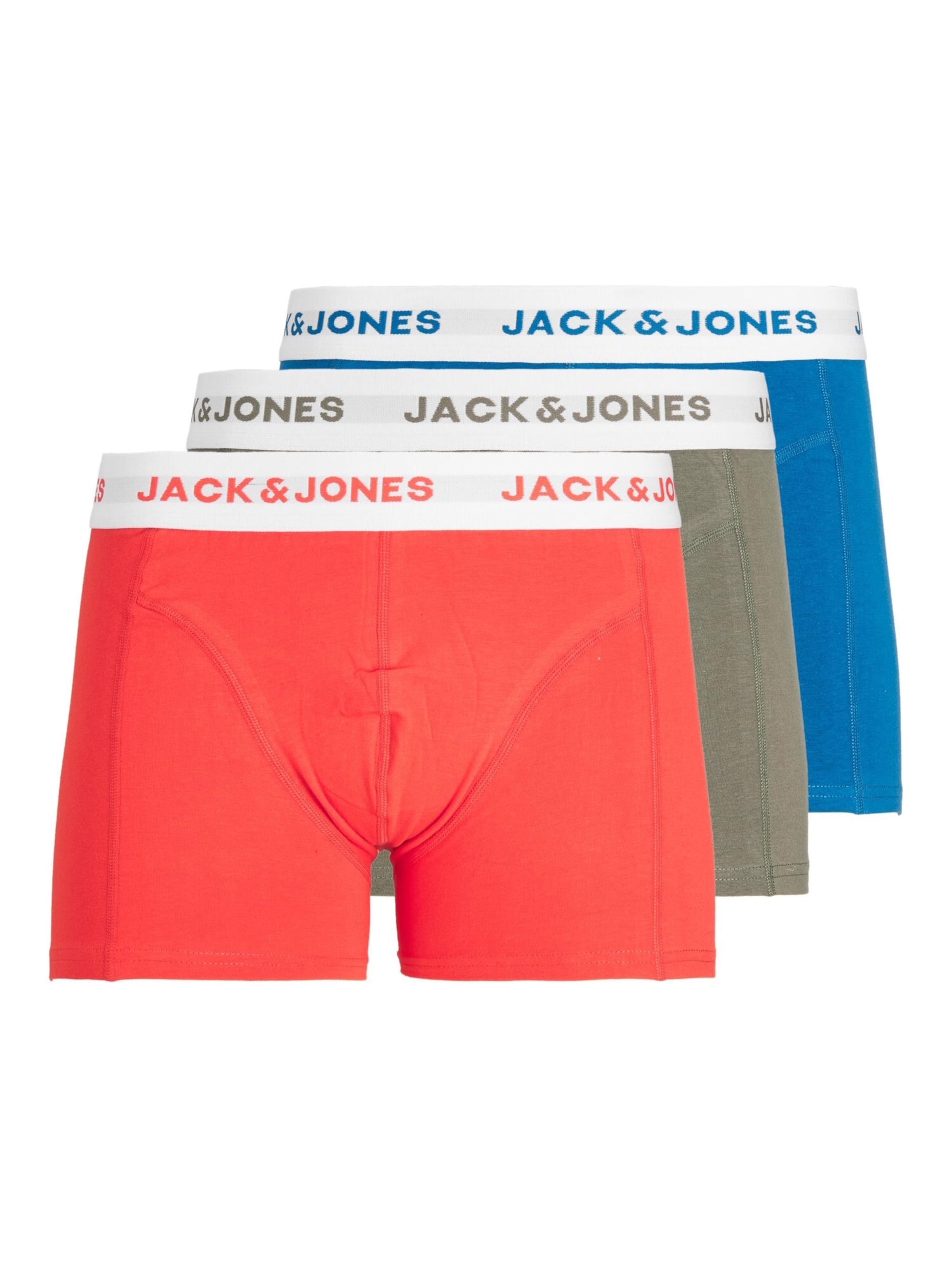 JACK & JONES Boxershorts 'Daniel' i blå: framsida